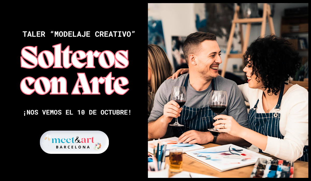 RESERVA💃Solteros con Arte🕺Taller🎨MODELAJE CREATIVO+BEBIDAS📍Estudio Somos Arte🗓️VIERNES 10.10.25